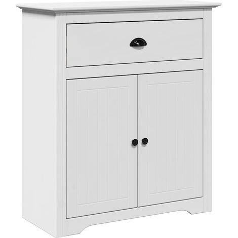 Maison Exclusive - Mobile da Ingresso BODO Bianco 80x35x90 cm (1/5)