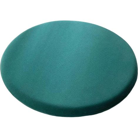 Coussins de sol Homyl pour tabouret de jardin, canapés et coussins d'assise ronds et confortables-Dark Green
