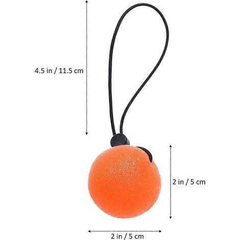 Balles de musculation à prise en main optimale, couleur aléatoire, lot de 3, pour soulager le stress et les tensions musculaires. (1/5)