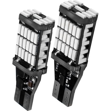 Ampoules LED haute luminosité et basse consommation pour feux de freinage et feux arrière de protection automobiles, adaptées aux feux de recul (rouges). (1/5)