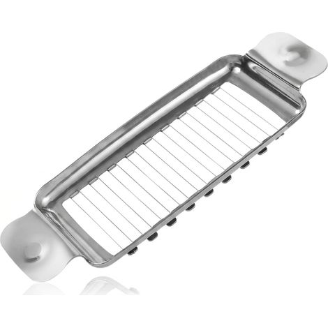 Trancheuse à Fromage en Acier Inoxydable, Coupe Beurre Uniforme Dimensions Compactes (19,5 x 6,5 x 2 cm), Facile à Nettoyer et se Range Dans Tout Tiroir de Cuisine (1/5)