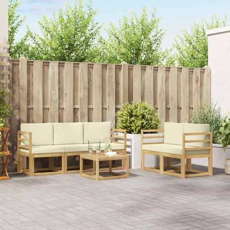 vidaXL Outdoor-Sofagarnitur 6 pcs (1/5)