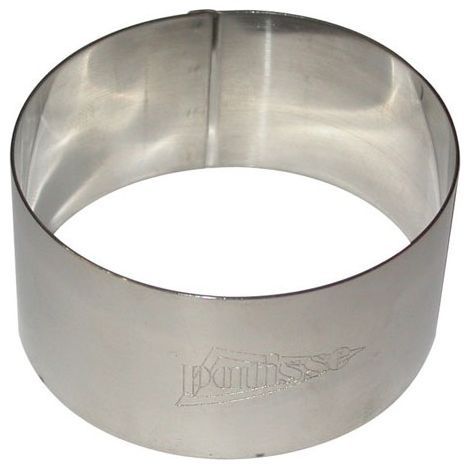 CERCLE A GATEAUX INOX D.7CM H.3.5 CM