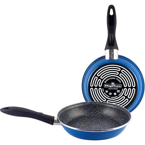 Lotto di due padelle MAGEFESA K2 blu 20-24 cm per induzione (1/3)