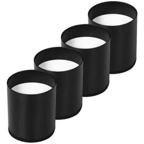 Set of 4 Carbon Steel Bed Leg Risers, Furniture Risers Adding 5cm Height(Black) ELEVATEUR (1/3)