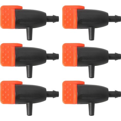 60 x Drip Irrigation Transmitters Compatible with 4 mm/7 mm Pipes for Succulent Plants Lawns and Flowers (1/5)