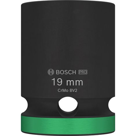 Bosch PRO Impact Steckschlüsselsatz, 1/2", 19 mm, Standard