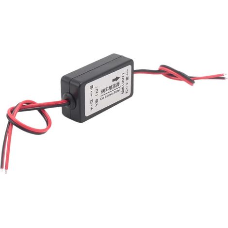 12V Auto-Rückfahrkamera Gleichrichter Relais Kondensator Filter Stecker (1/5)