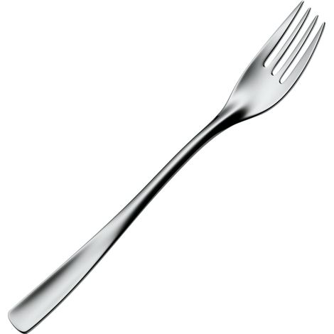 Fourchette de table 21 cm, en acier inoxydable poli, résistante aux rayures, passe au lave-vaisselle (1/5)