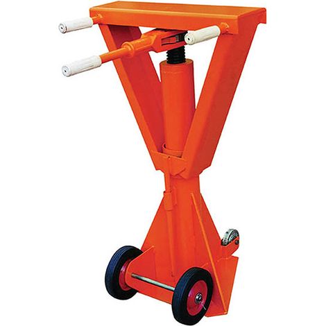 Stabilisierungszylinder 45000 kg, Auflageplatte 153 x 612 mm - TJ60