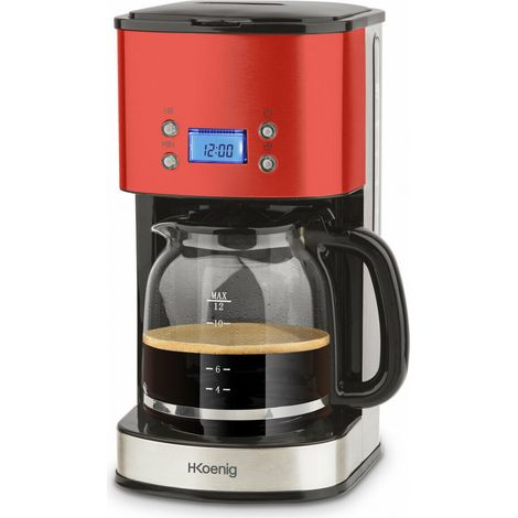 H.Koenig MG30 ROUGE - Cafetière programmable (1/5)
