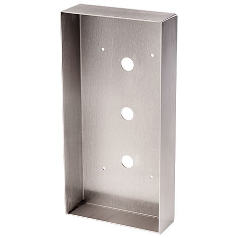 Cadre saillie inox avec visière pour JPDVFL CSJMDVFL - Aiphone 130306 (1/2)