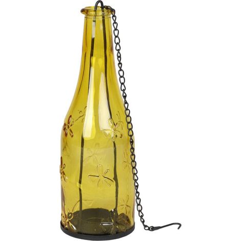 Candelabro giallo con catenella (1/3)