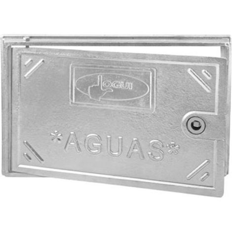 Porte en aluminium avec serrure - 30x40cm, LOGUI