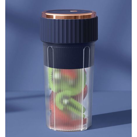 Espremedor manual portátil com copo medidor e extrator de frutas, adequado para frutas cítricas, ideal para viagens. (1/5)