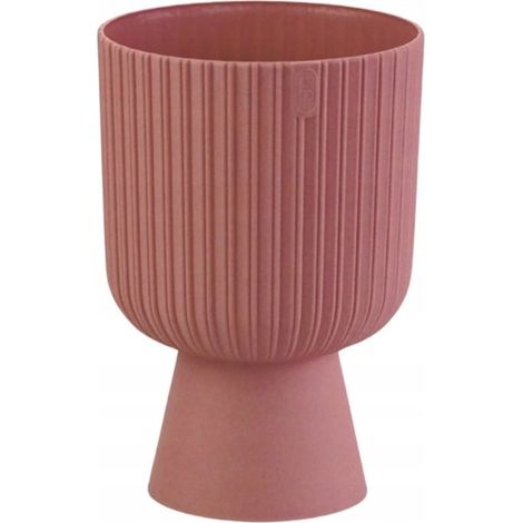 Pot de fleurs Keli Mika Petit 14, rose lilas, en plastique