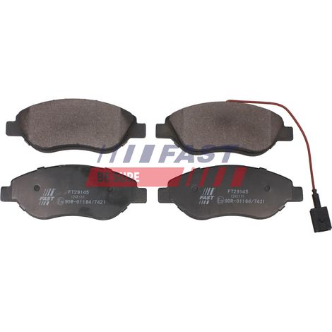 Pastiglie freno rapide FT29145 anteriori con 1 sensore (1/2)