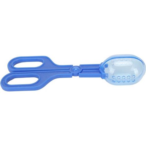 Dailygoods, Pinzas multifuncionales para excrementos, Pinzas para el aseo de reptiles, Pinza para alimentos, Función de recogida, Azul (1/5)