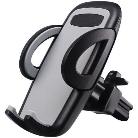 Support Téléphone Voiture à Grille d'Aération, 360° Rotation Porte Telephone Voiture Universel Kit Compatible (1/5)