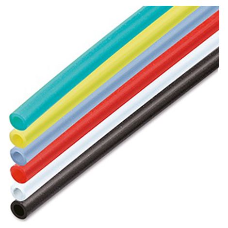 Tuyau à air comprimé SMC, 6mm x 4mm x 20m Noir en PUR ( Prix pour 1 )