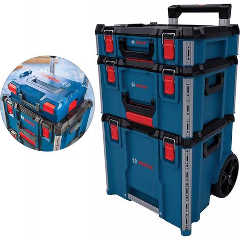 BOSCH LBOXX CONTRACTOR SET L-BOXX set & trolley (1/5)