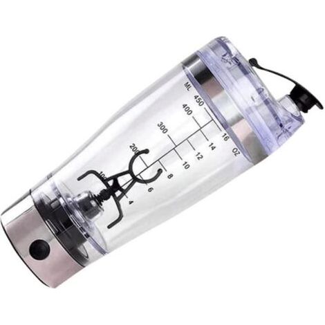 Gobelet shaker protéiné 450 ml - Anti-fuite - Portable - Facile à nettoyer (1/4)