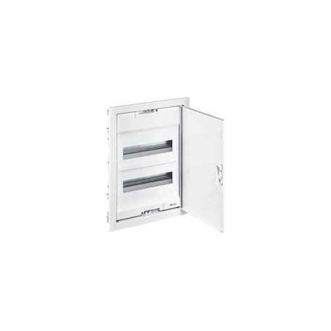 Legrand LEG01532 Caja empotrada con puerta metálica blanca 24+4 módulos