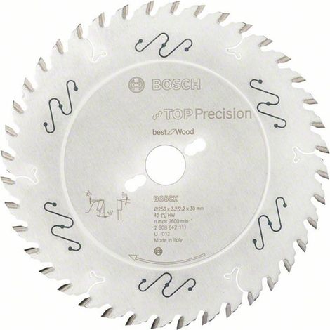 Kreissägeblatt Top Precision Best for Wood S 250 x 30 - 40