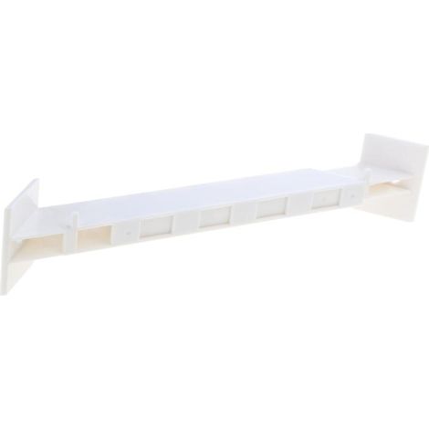 Barre de rangement d'angle de douche avec crochet pour suspendre les articles de toilette (1/5)