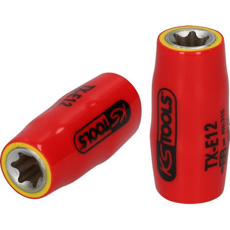 KS Tools - Douille 3/8'' isolée TORX E12 - 117.2384