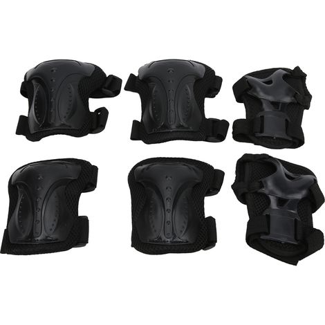 6pcs Genouillère,Coude,Protège-poignet,PVC,Sport extrême,Adulte (1/5)