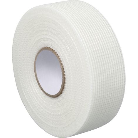 Gitterband 48mm x 90m 75 g, 9 x 9 mesh Rissbrücke selbstklebend gegen Putzrisse