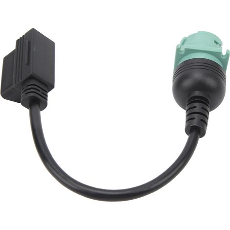 OBD2-Kabel (16-polig auf 8-polig/9-polig) – Diagnosegerät-Scanner-Konverter-Adapterkabel als Ersatz für Mack-Schwerlastwagen (1/5)