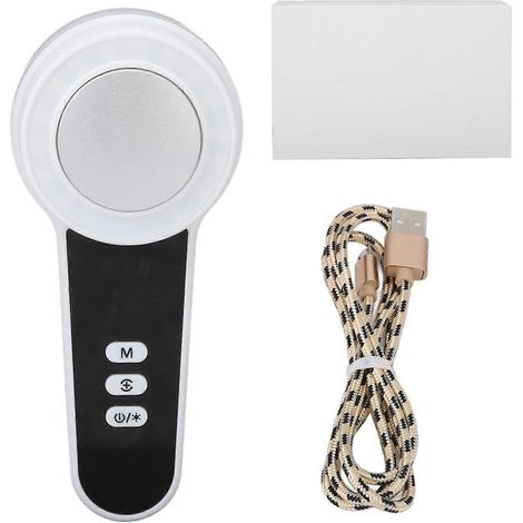 Gesichtsmassagegerät mit LED-Licht, Heiz-, Kühl- und Vibrationsfunktion, einstellbarem Schönheitsmassagegerät (YMMR) (1/5)