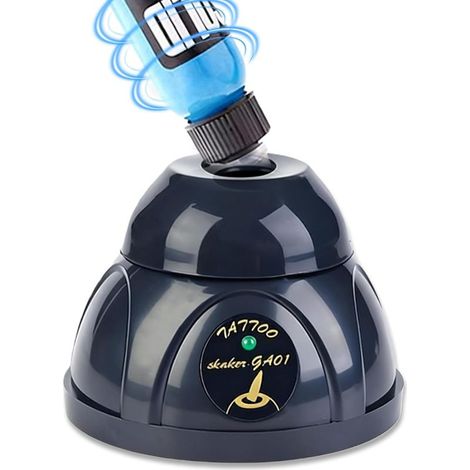 Mélangeur Vortex, Vortex Mixeur 5200 Tr/Min, Agitateur Vortex Fonction Tactile, Mélangeur D'encre Pigmentée Électrique Pour Mélanger En Laboratoire, Secouer La Peinture, Le Vernis À Ongles (1/5)