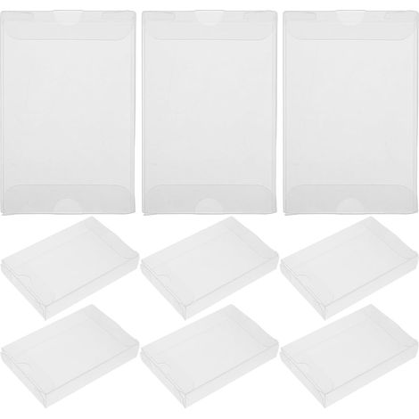 10 Pièces Boîte de Rangement PVC pour Cassettes Audio (1/5)