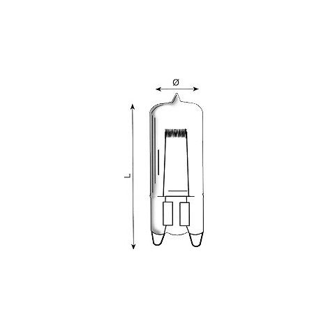 Alogena Uv-S G9 230V 52W Ch Eup ( Wimex Cod. 4250906 )