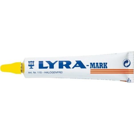 Marcador de Bolígrafos de Pintura Blanca 50ml - Lyra