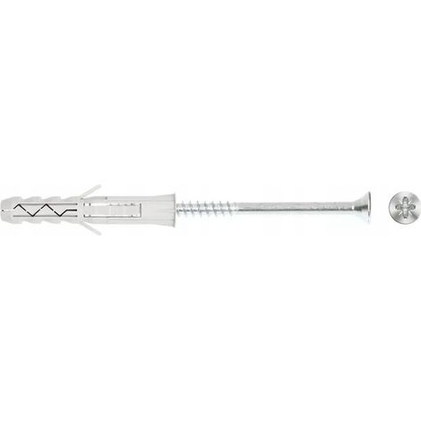 Taco klim krx-063540 polipropileno 6x30 mm 200 unidades
