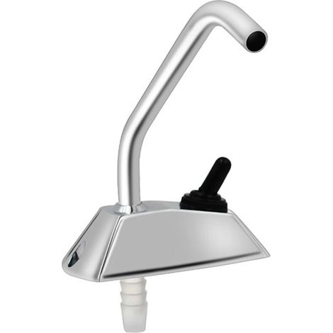 Robinet de cuisine pour camping-car ou caravane, avec trou de sortie d'eau, rotation complète à 360°. (1/5)