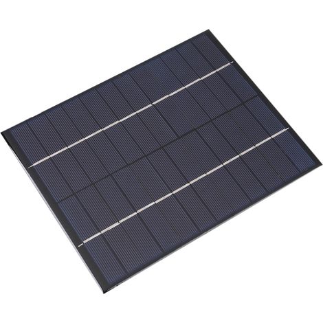 Module chargeur de batterie solaire portable 5,2 W 12 V en polysilicium pour projets DIY + sortie CC 5521 (1/5)