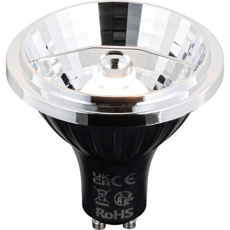 LUEDD Bombilla LED inteligente GU10 regulable AR70 6W 520lm 2200-6500K