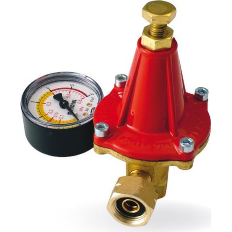 REGOLATORE TARATURA REG.OTZ ALTA PRESSIONE 25KG/H MANOMETRO VALVOLA SICUREZZA