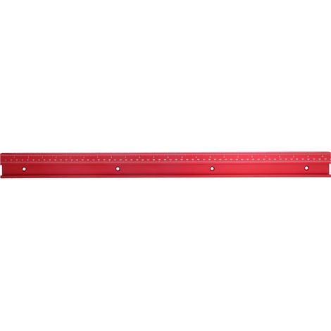 Goulotte à bois de Type 45, Rail de guidage en alliage d'aluminium, poignée de poussée, fente de fixation de scie de Table, pièces 600mm