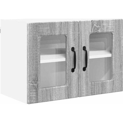 Meuble mural de cuisine,Armoire de cuisine avec porte Gris Sonoma 60 x 31 x 40 cm CFW91594 (1/5)
