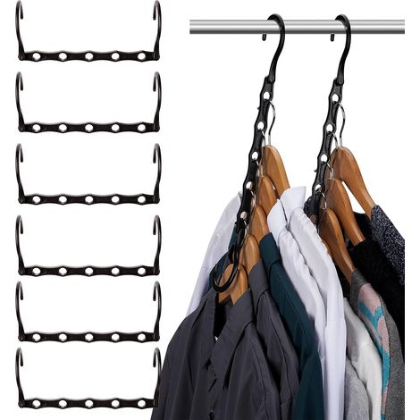 Kleiderschrank-Organizer & Aufbewahrung – 10er-Pack platzsparende Kleiderhaken