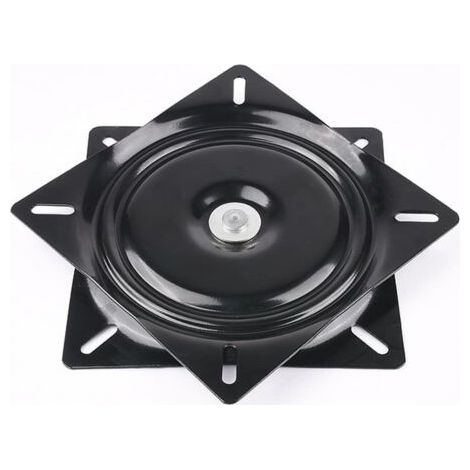 Sollbry Plateau Pivotant de 15cm Plaque Pivotante Carrée Robuste - Roulement à Billes en Acier - Plaque de Base Rotative à 360° pour Tabouret de Bar, Chaise, Table TV, Bar, Siège de Bateau Pivotant (1/5)