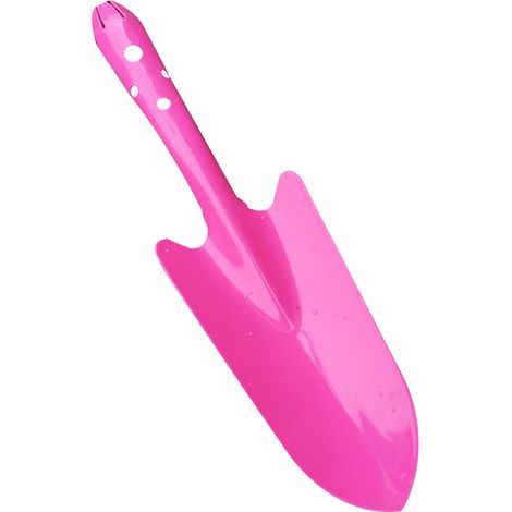 Petite pelle en fer pour planter des fleurs, pelle en fer épais avec manche en fer relié, outils de jardinage (1/5)