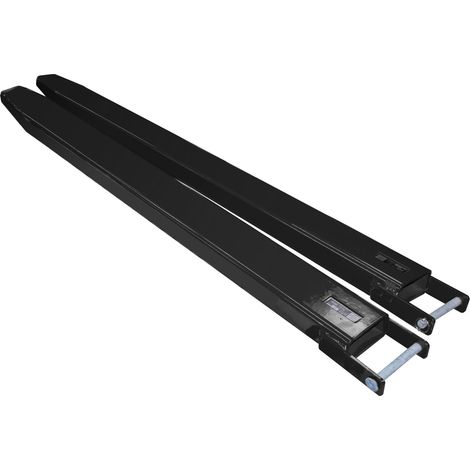 Bauer Gabelverlängerung GG 100/40 (Länge 2000), lackiert, Schwarzgrau (1/2)