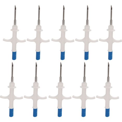 Kit de 10 micropuces d'identification RFID pour animaux de compagnie, conforme aux normes ISO 11784/11785 (2,12 x 12 mm). (1/5)